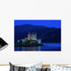 Castle In Scotland Wall Mural