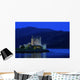 Castle In Scotland Wall Mural