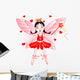 Little red fairy Wall Decal