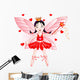 Little red fairy Wall Decal