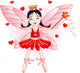 Little red fairy Wall Decal