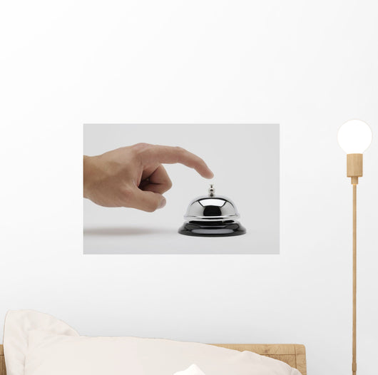 Man About To Ring A Bell Wall Mural