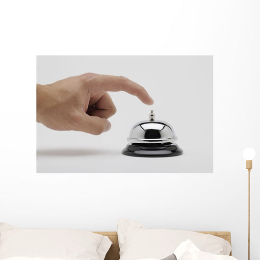 Man About To Ring A Bell Wall Mural