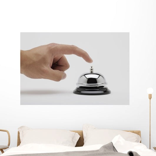 Man About To Ring A Bell Wall Mural