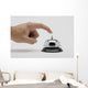 Man About To Ring A Bell Wall Mural
