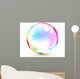 Vector of multicolored bubble Wall Decal