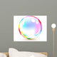 Vector of multicolored bubble Wall Decal