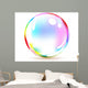Vector of multicolored bubble Wall Decal