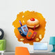 Happy Hannukah Chanukah Art Wall Decal