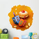 Happy Hannukah Chanukah Art Wall Decal
