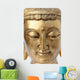 Buddha Female Goddess White Background Wall Mural