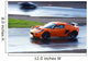 Orange Sports Car Wet