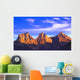 Three Sisters Mountain, Canmore, Alberta, Canada Wall Mural