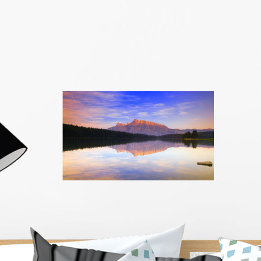 Mount Rundle, Alberta, Canada Wall Mural