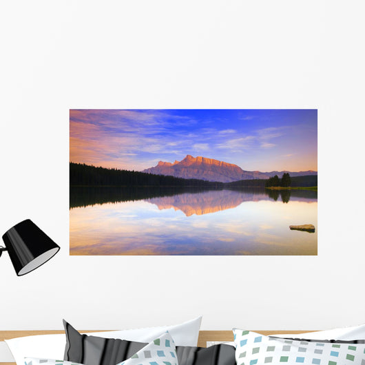 Mount Rundle, Alberta, Canada Wall Mural