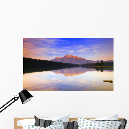 Mount Rundle, Alberta, Canada Wall Mural