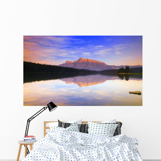 Mount Rundle, Alberta, Canada Wall Mural