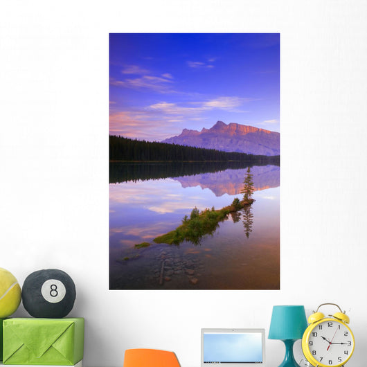 Mount Rundle, Alberta, Canada Wall Mural