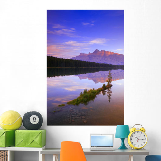 Mount Rundle, Alberta, Canada Wall Mural