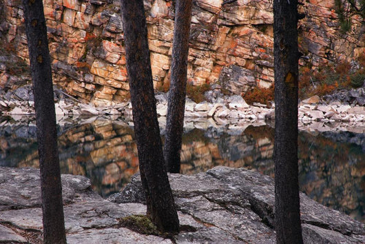 Horseshoe Lake, Jasper National Park, Alberta, Canada Wall Mural