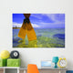 Feet With Flippers Hanging Above Water Wall Mural