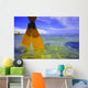 Feet With Flippers Hanging Above Water Wall Mural