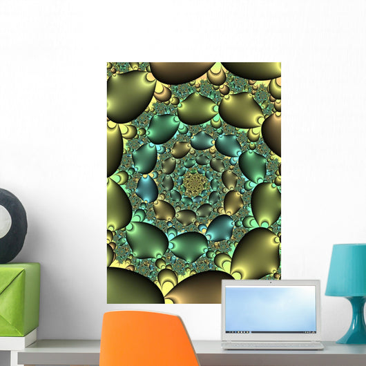 Spiral Abstract Wall Mural