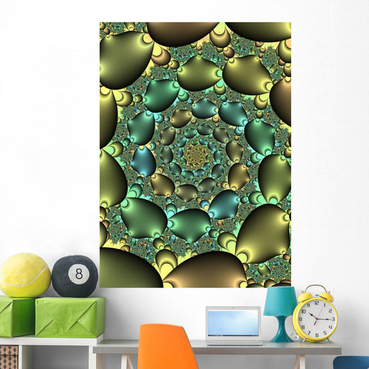 Spiral Abstract Wall Mural