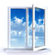 Open Window and the Cloudy Sky Wall Decal
