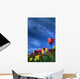 Tulips In Field Wall Mural