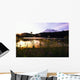 Reflection Lake With Mt Hood In The Distance, Washington Of America Wall Mural
