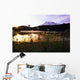 Reflection Lake With Mt Hood In The Distance, Washington Of America Wall Mural