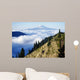 Mount Adams Above Cloud-Filled Valley, Washington Of America Wall Mural
