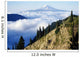 Mount Adams Above Cloud-Filled Valley, Washington Of America Wall Mural