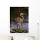 Great Blue Heron Wall Mural