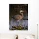 Great Blue Heron Wall Mural