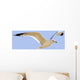 Seagull In Flight Wall Mural