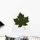 Green Maple Leaf Wall Mural