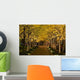 Night Yellow Alley Wall Decal