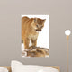 Cougar with Fallen Prey Wall Decal