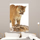 Cougar with Fallen Prey Wall Decal