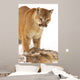 Cougar with Fallen Prey Wall Decal
