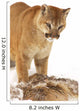 Cougar with Fallen Prey Wall Decal