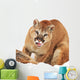 Cougar With Prey Wall Mural