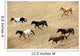 Horses Galloping Wall Mural