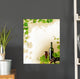 Red wine and grapevine frame Wall Mural