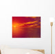Sunset Over The Water Wall Mural