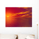 Sunset Over The Water Wall Mural