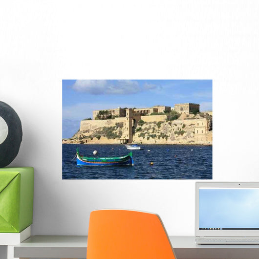 Maltese Ship Wall Decal Design 2