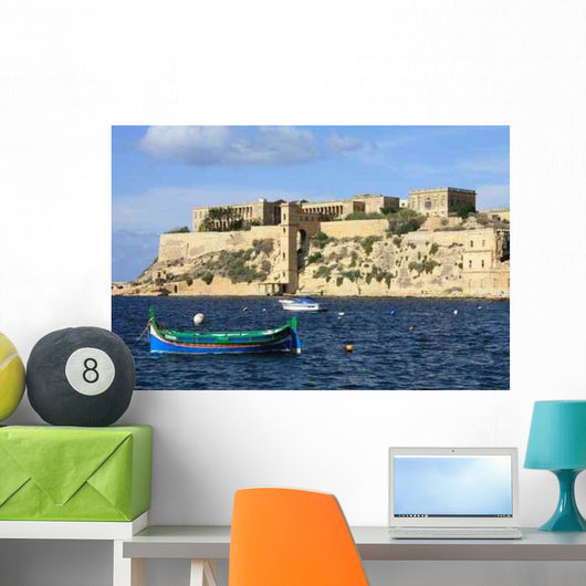 Maltese Ship Wall Decal Design 2